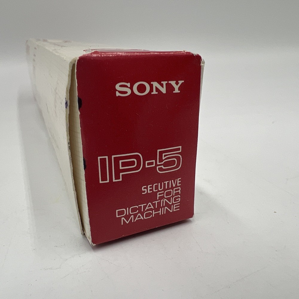 SONY IP-5 Secutive Dictating Machine Paper Index Slips