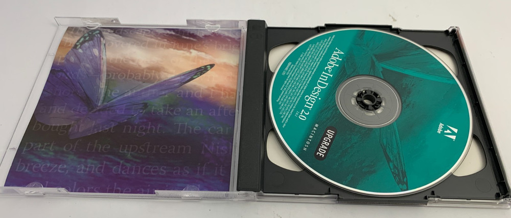 Adobe In Design 2.0 MAC UPGRADE Version w/ Serial Numbers