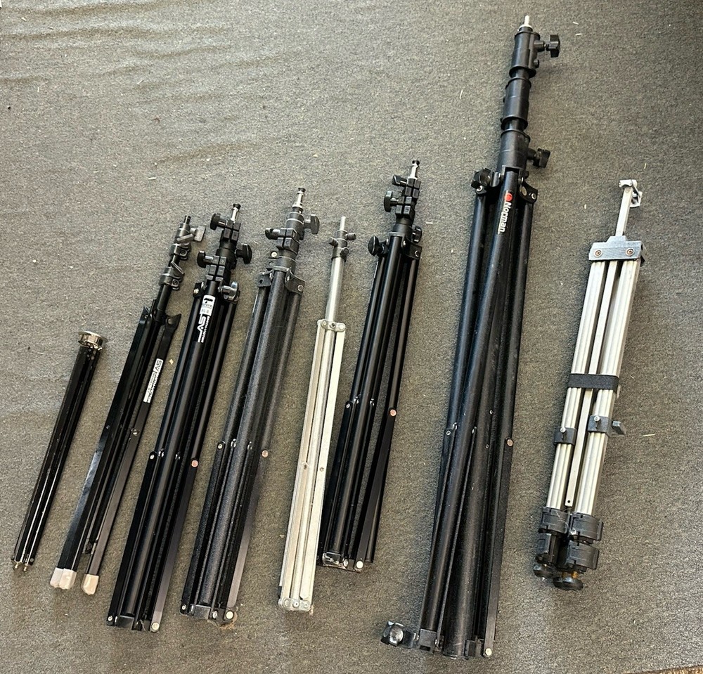 Lot Of Random Tri Pod Stands