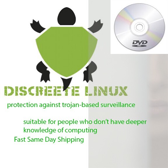 Discretee Linux Installer DVD Protect protection against trojan-based treats TOR