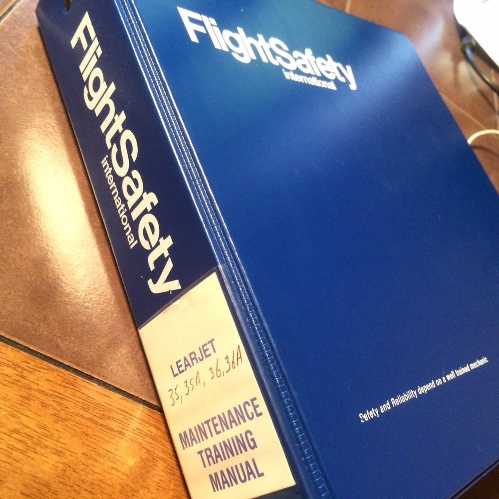 Learjet 35, 35A, 36 & 36A Maintenance Training Manual