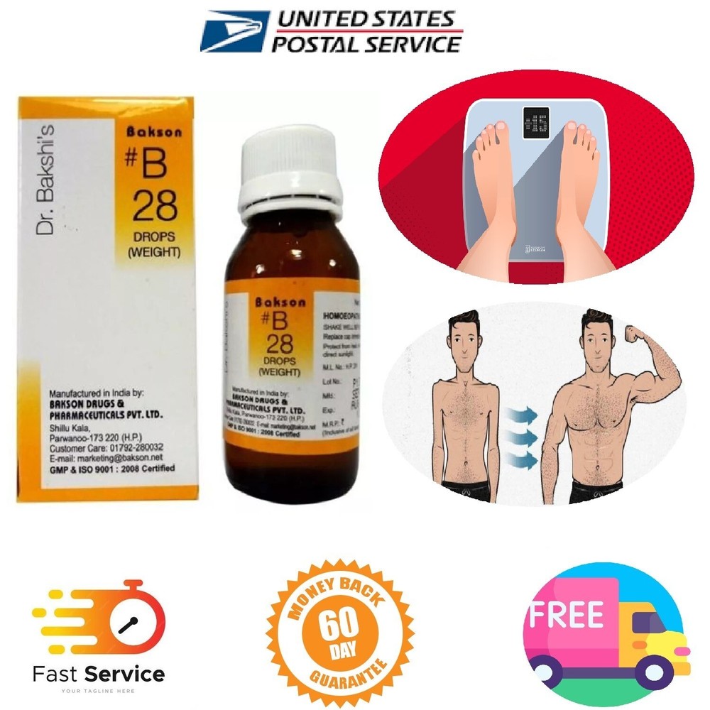 Bakson B28 Weight Drops (30ml)