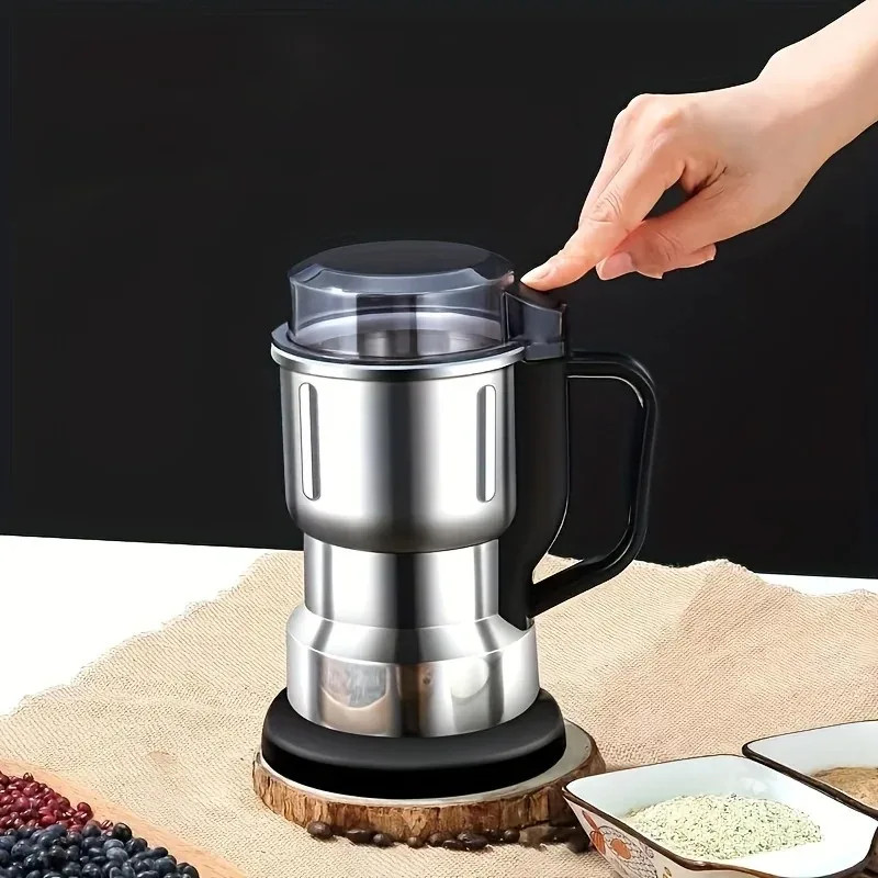 High Power Electric Coffee Grinder Kitchen Cereal Nuts Beans Spices