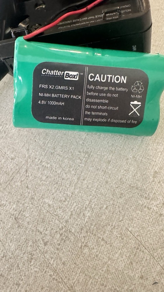 Used ChatterBox FRS X2 Communication System Universal,Open Face kit