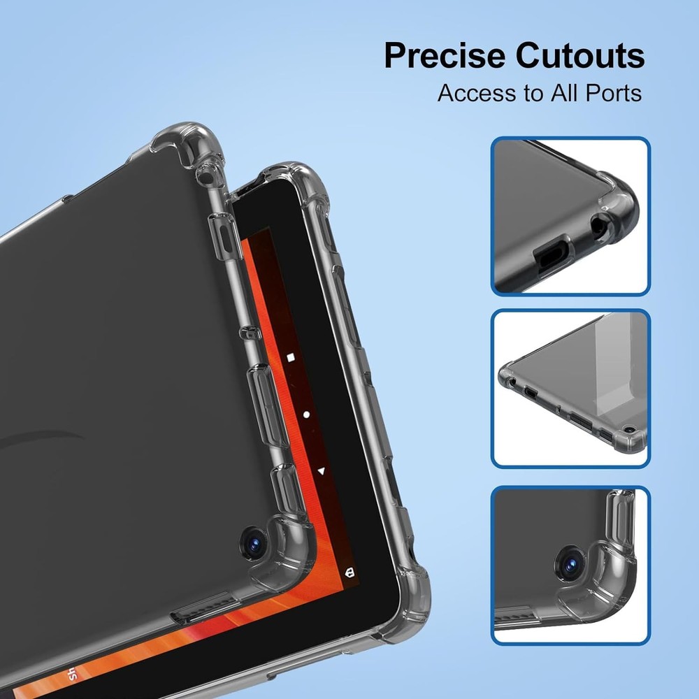Case for Fire HD 10 Tablet (13th Gen, 2023) - Thin Slim Lightweight Scratch Proo