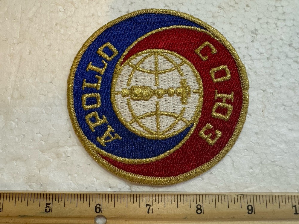 Vintage NASA Patch - Apollo Soyuz Test Project