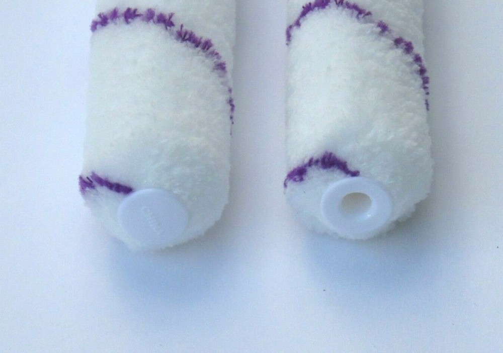 Button End 60 Micro Fiber Mini Paint Rollers 4 " x 3/8" solvent resistant