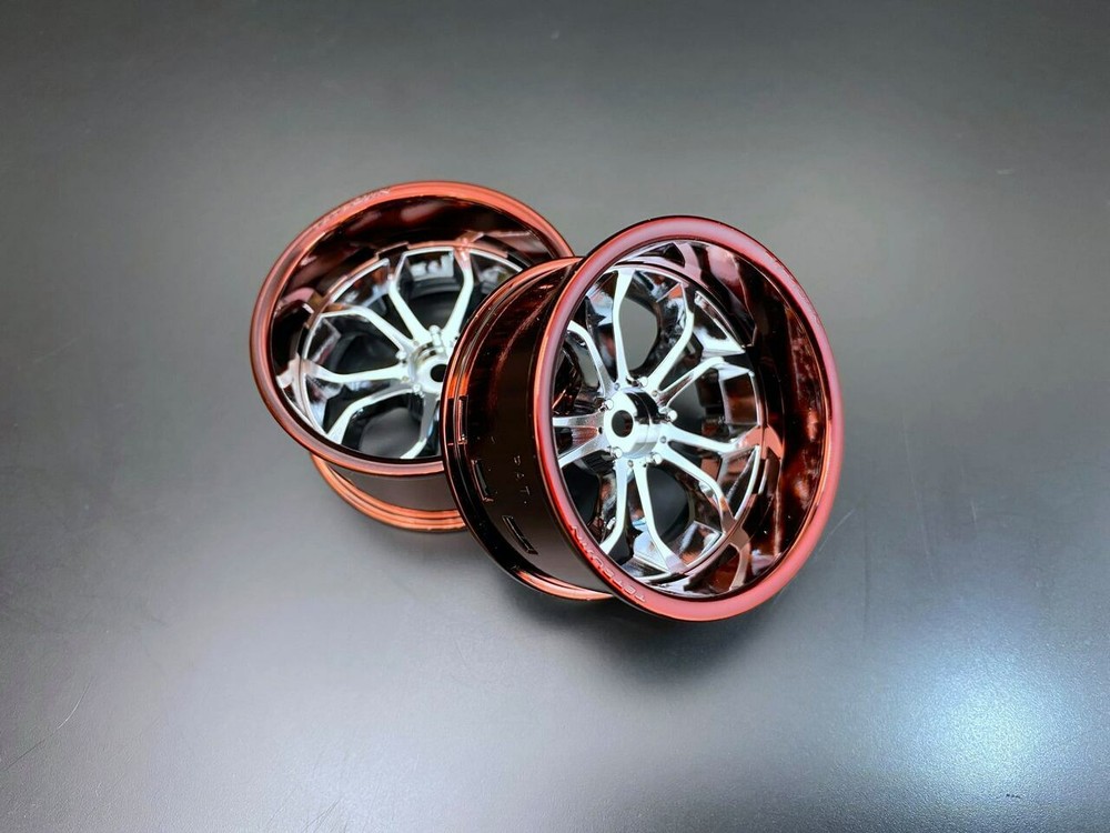 Tetsujin 1/10 Wheels DEEP SPIDER Inserts Offset 3-6-9mm -WHITE- (4 PC) TT-8030