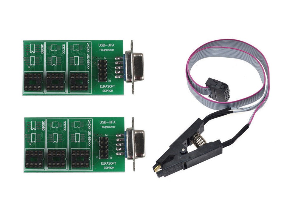UPA USB v1.3 Chip Programmer Eeprom Board Adapter with SOP8 SOIC8 Clip