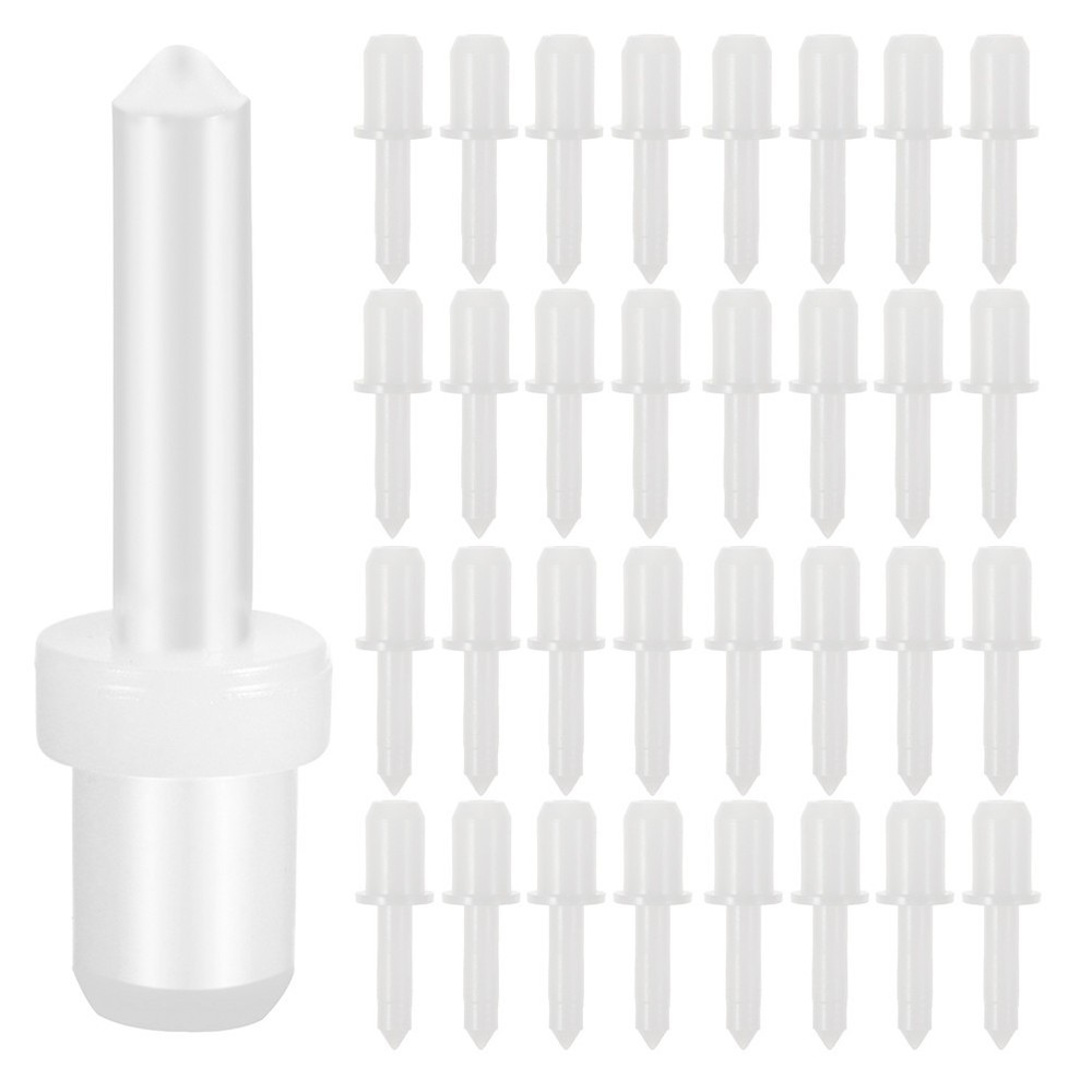 50 Pcs Window Screen Pins Plastic Replacement Kit For Shutter Louvers Repair