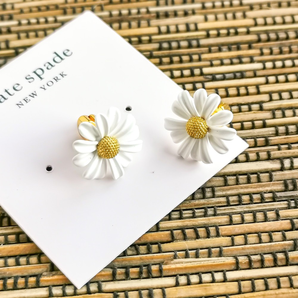 Kate Spade Into The Bloom Stud Earrings Gold