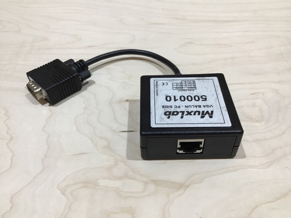 MuxLab 500010 VGA Balun - PC Side Module