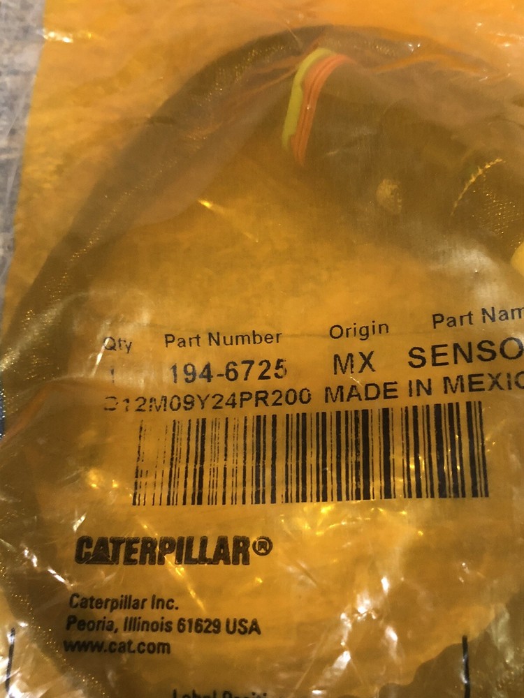 Caterpillar 194-6725 Pressure Sensor