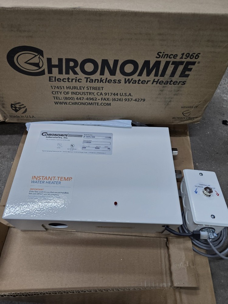 Chronomite E-80FS/208 Instant-Temp  Thermostatic Tankless Water Heater