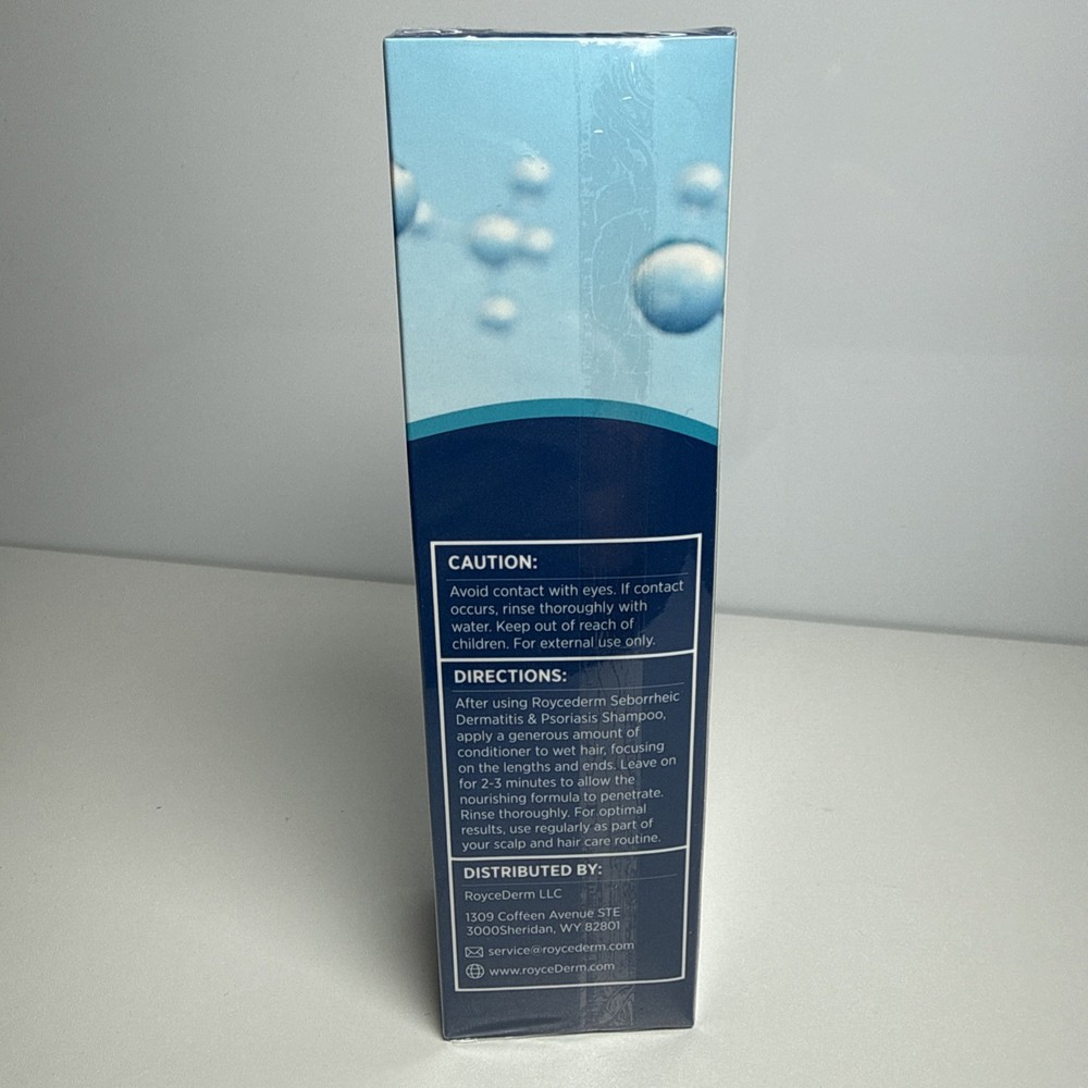 RoyceDerm Seborrheic Dermatitis & Psoriasis Conditioner 8.45 OZ