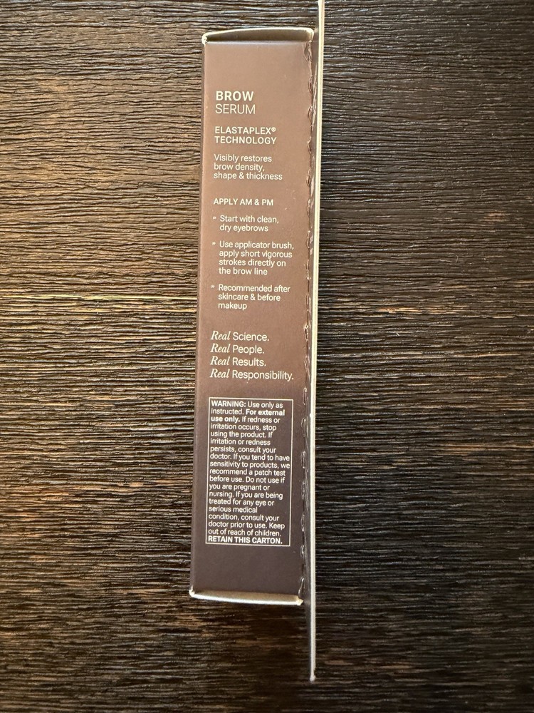 Nulastin Brow Shape Altering Serum 0.10 fl oz (3mL) - Thicker Looking Brows