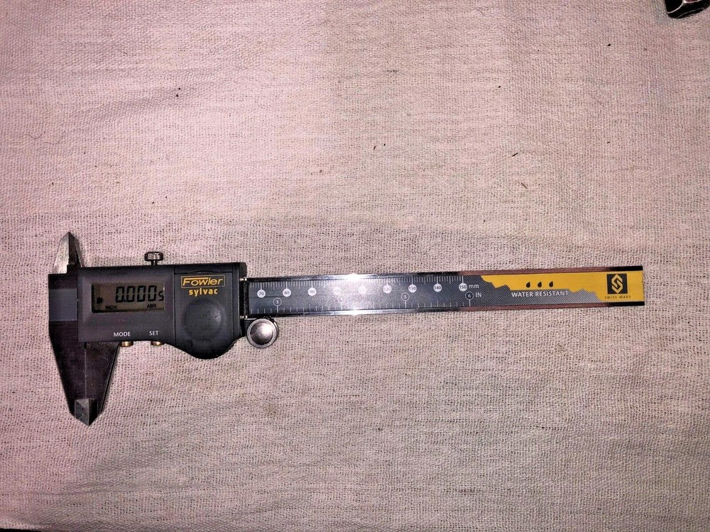FOWLER SYLVAC WATER RESISTANT  VERNIER CALIPER 150MM 6 IN.