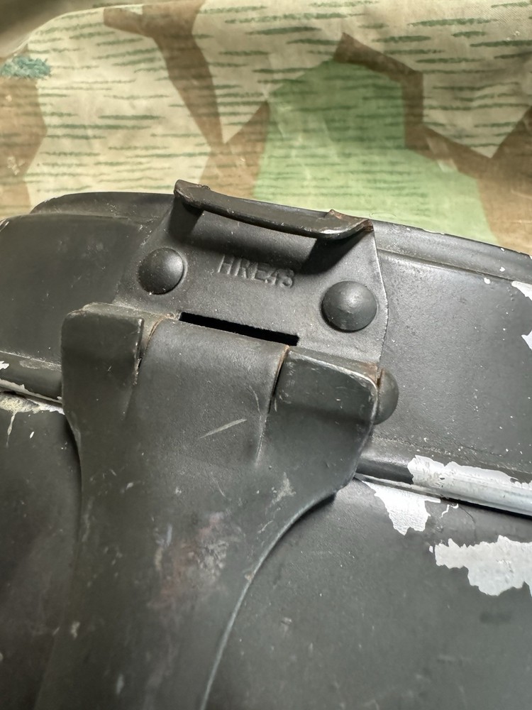 WWII Original German Mess Kit, 1943 Dated Top, Unmarked Bottom
