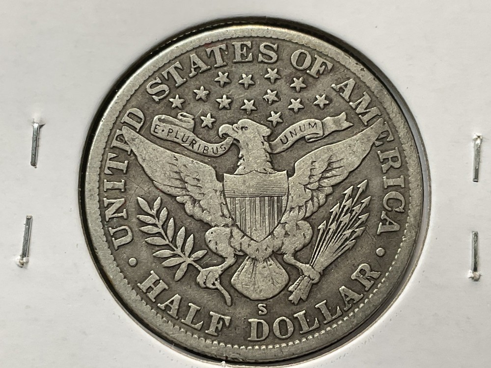 1914-S Barber Half