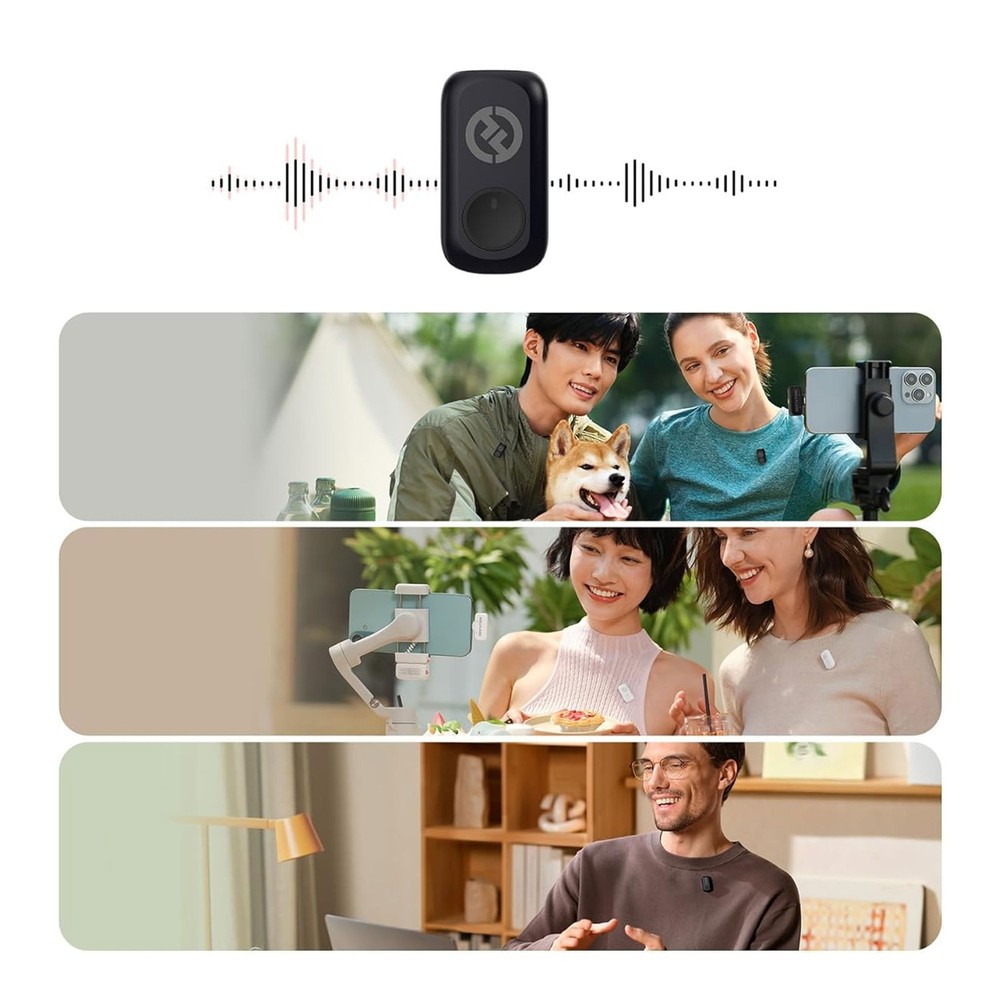 Hollyland LARK A1 Combo Wireless Mic System for Mobile Devices Video Bundle