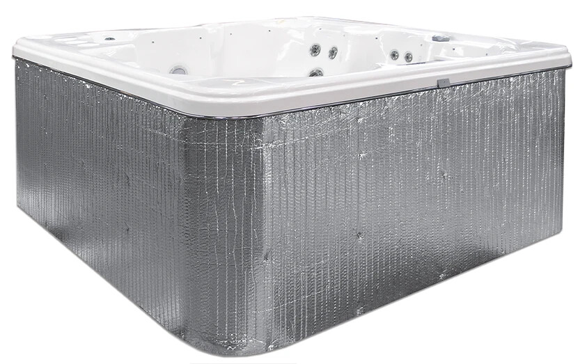 Thermal Pool Spa Hot Tub Wall Reflective Foil Double Bubble Insulation 3 X 5FT