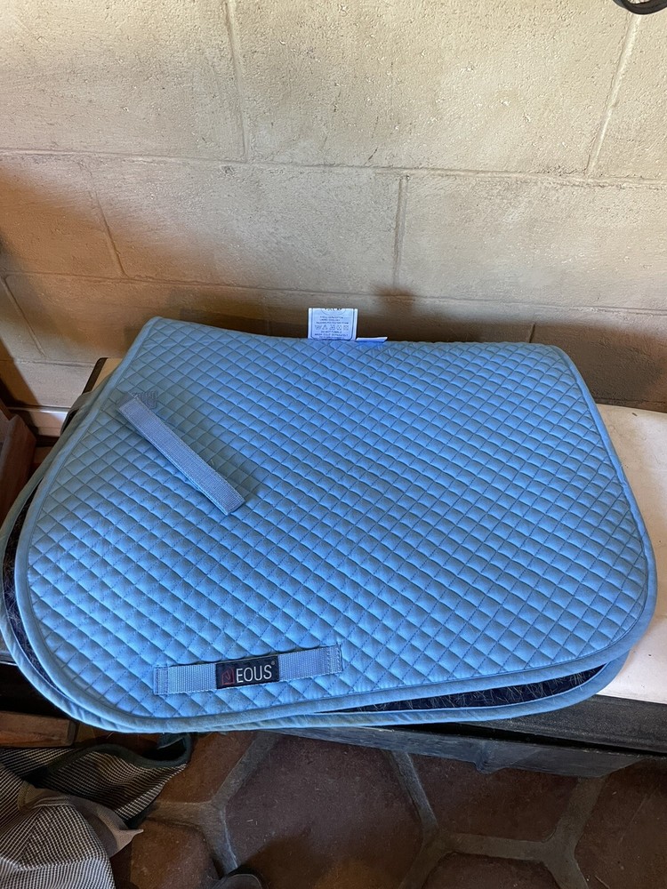 saddle pad, Turquoise Blue