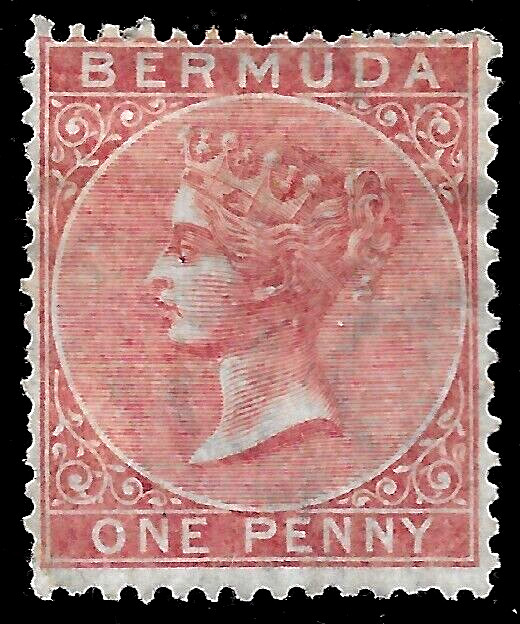 1865 BERMUDA SC# 1  MNG VF