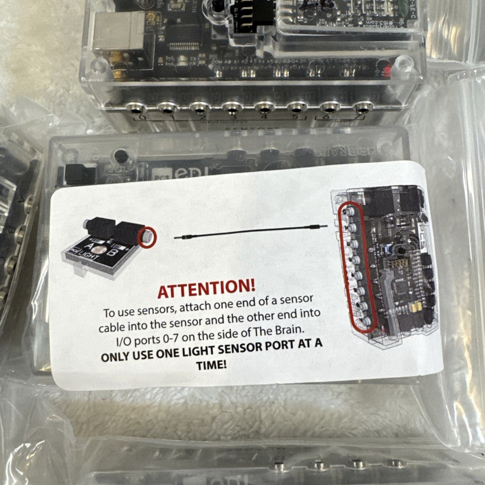 PCS Edventures Discover Robotics Programming Various Parts Large Lot