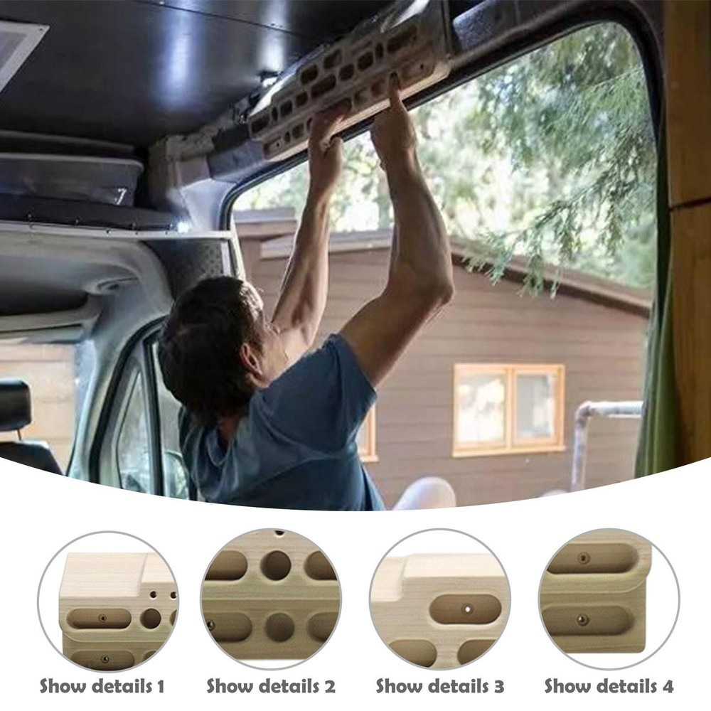 Climbing Hangboard Portable Finger Strength Device Pull up Fingerboard