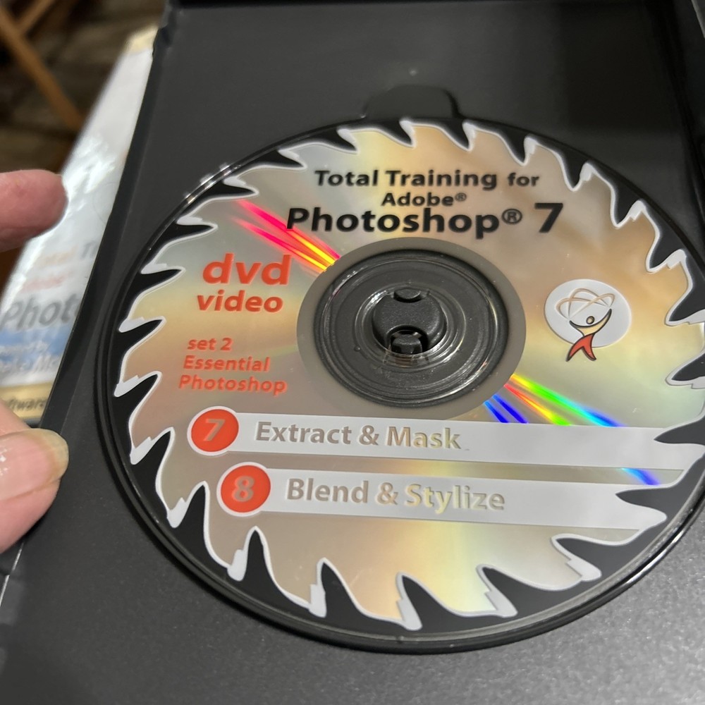 Adobe Photoshop 7 Upgrade Literature CDs Sets Program 1 -14 Set 1 2,3. EUC
