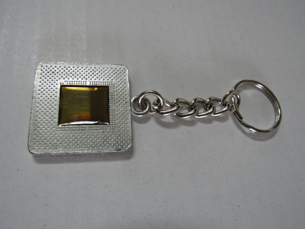 Intel Pentium 4 Keychain With Lookalike Chip - Around 2001