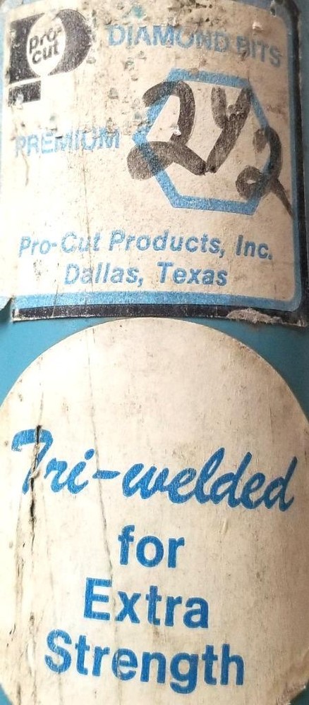 Pro-Cut Diamond Drill Bit Premium 2-1/2" Tri-Welded