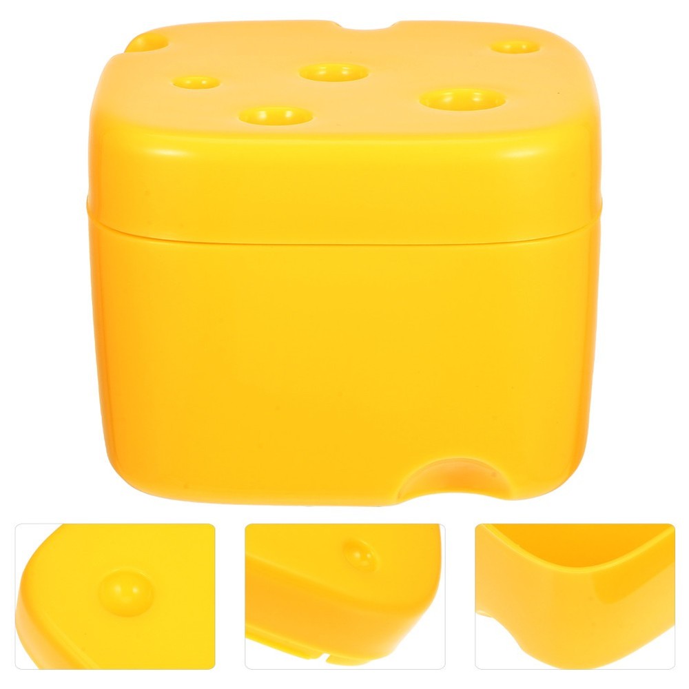 Plastic Cheese Fridge Storage Container Cheese Holder For Refrigerator