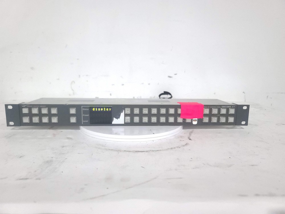 GV GRASS ENCORE/PRELUDE 48B CONTROL PANEL