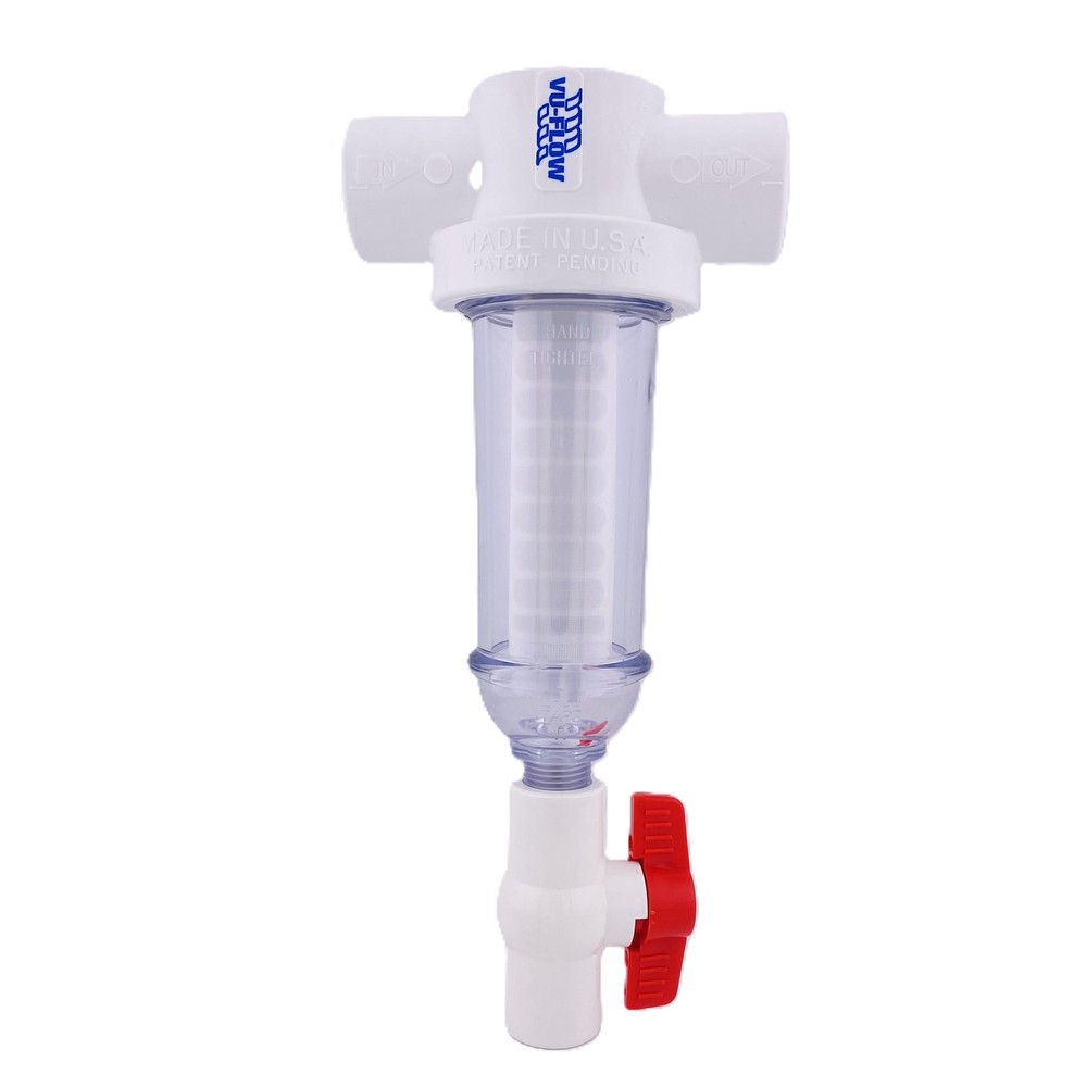 Vu-Flow VuFlow Rusco 1″ Poly Screen Filter System 250 Mesh