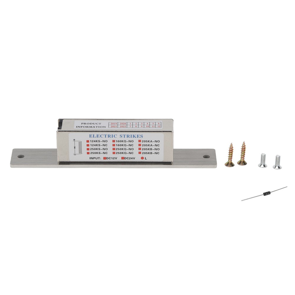 Cathode Lock Door Access Control Electric Strike Lock Set Home Security Use H MG