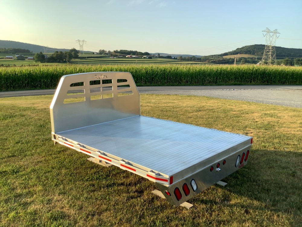 Aluminum flatbed platform body, for replacement pickup box delete truck