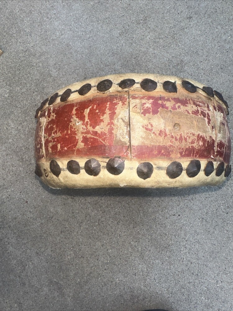 Vintage Chinese Double Sided Tom Tom Ceremonial Drum
