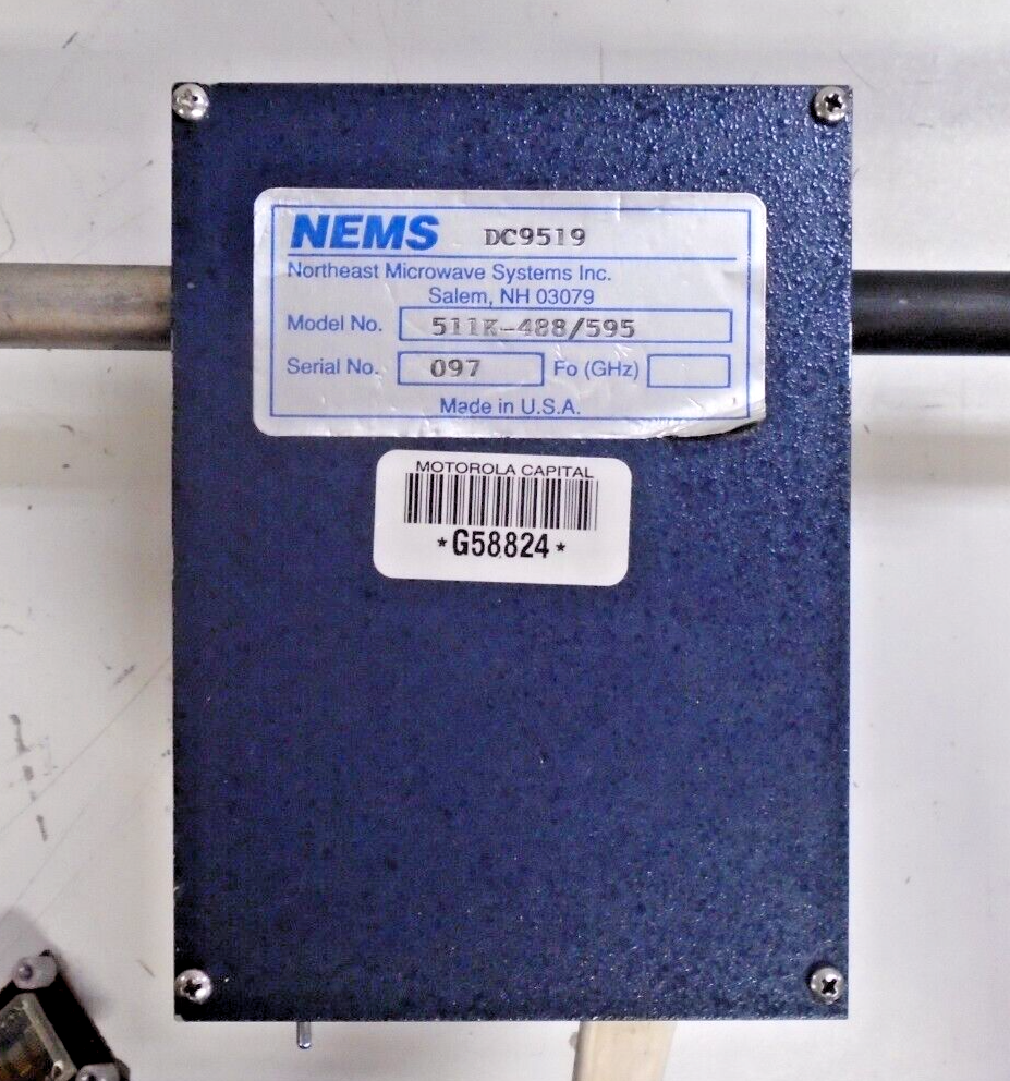 NEMS Northeast Microwave Systems Programmable Attenuator | DC9519 | 511K-488/595