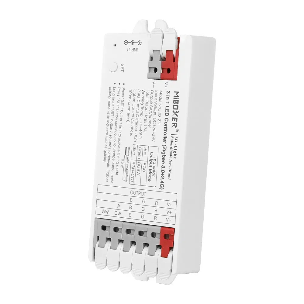 E3-ZR - 3 in 1 LED Controller (Zigbee 3.0 +2.4G)