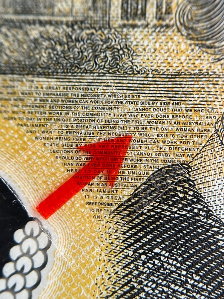 [MICROPRINT ERROR] AUSTRALIA $50 2018 P65ax PMG 69 SUPERB UNC AA PREFIX 1ST RUN