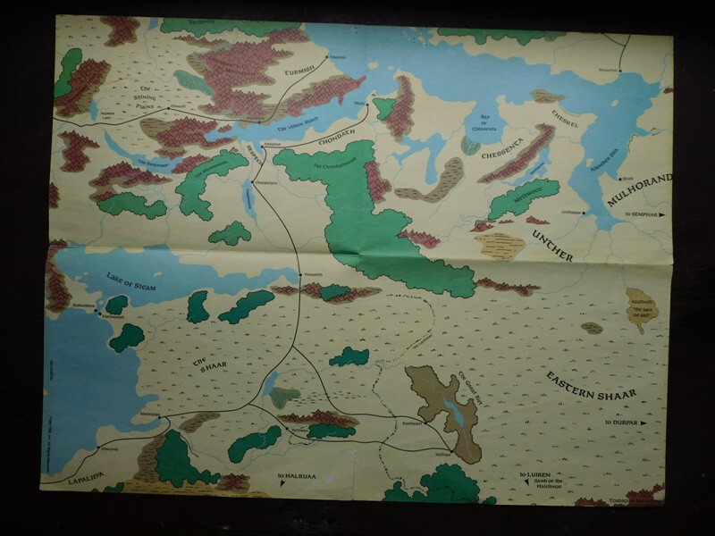 DUNGEON & DRAGONS FORGOTTEN REALMS CYCLOPDEDIA, DM'S SOURCEBOOK & MAPS