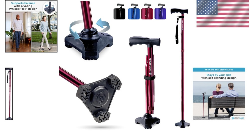 Adjustable Walking Cane for Improved Mobility