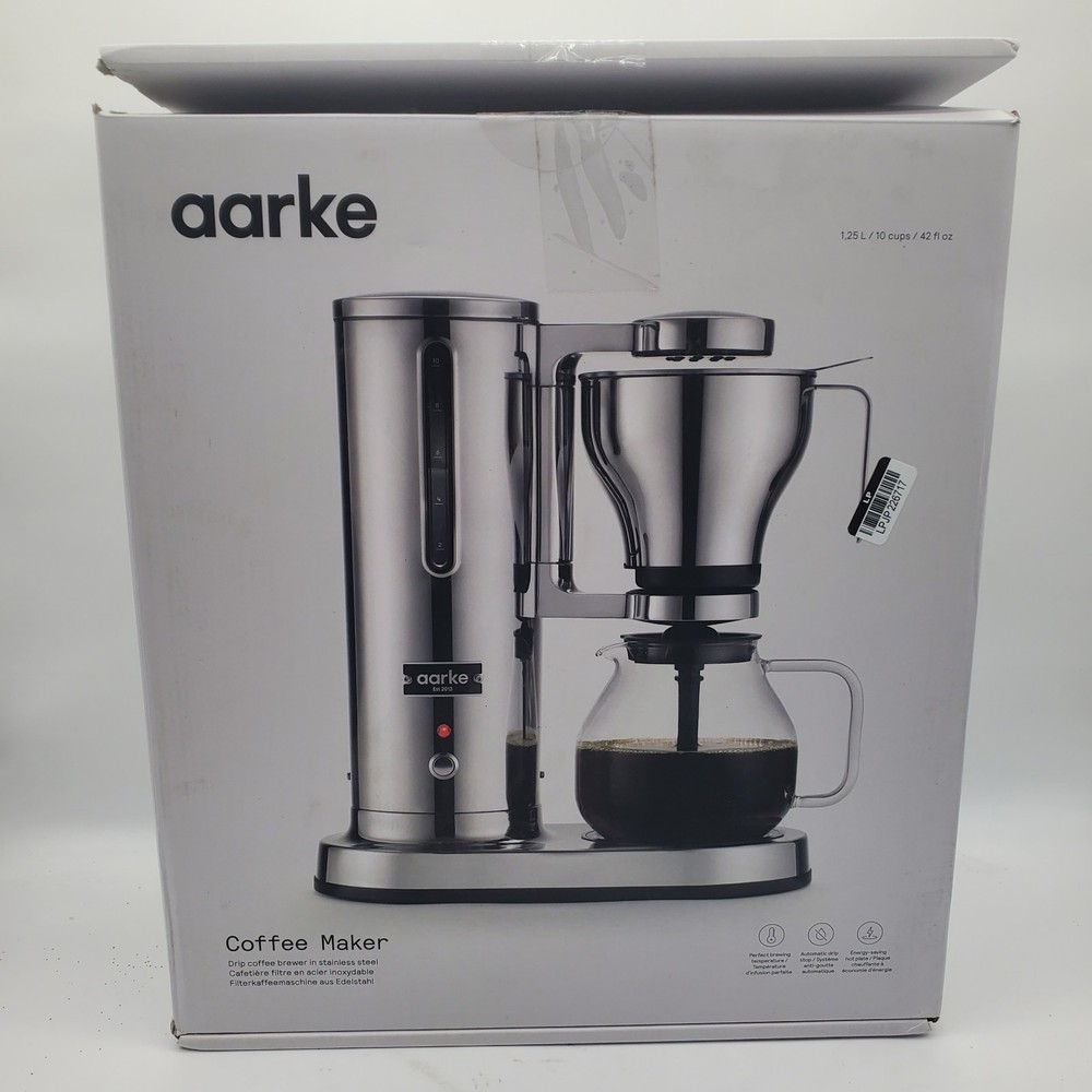 Aarke Coffee Maker Open Box New Scuffs Read