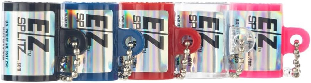 EZ SPLITZ Cigarillo Splitters - Small, Portable with Keychain, Makes a Precise C