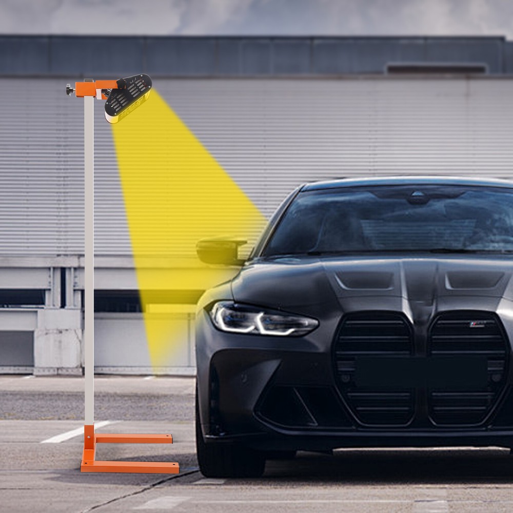 800W Infrared Paint Curing Lamp with Adjustable Height & Timer