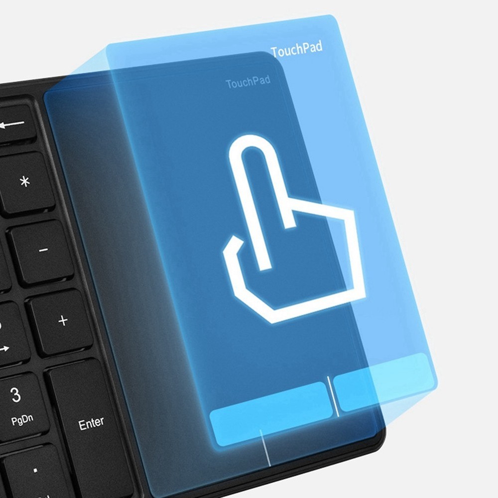 Bluetooth Numeric Keyboard with Touchpad Rechargeable USB Numeric Keyboard7088