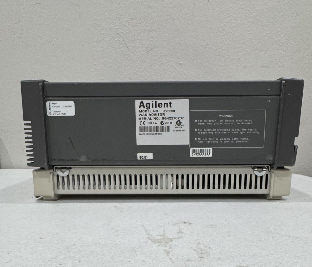 HP Agilent WAN Advisor Internet Advisor Protocol Analyzer Computer Laptop J2300E