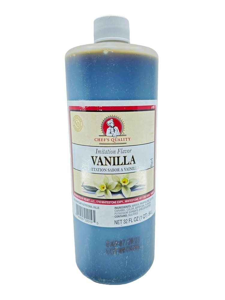 Chef's Quality Imitation Flavor Vanilla 32oz
