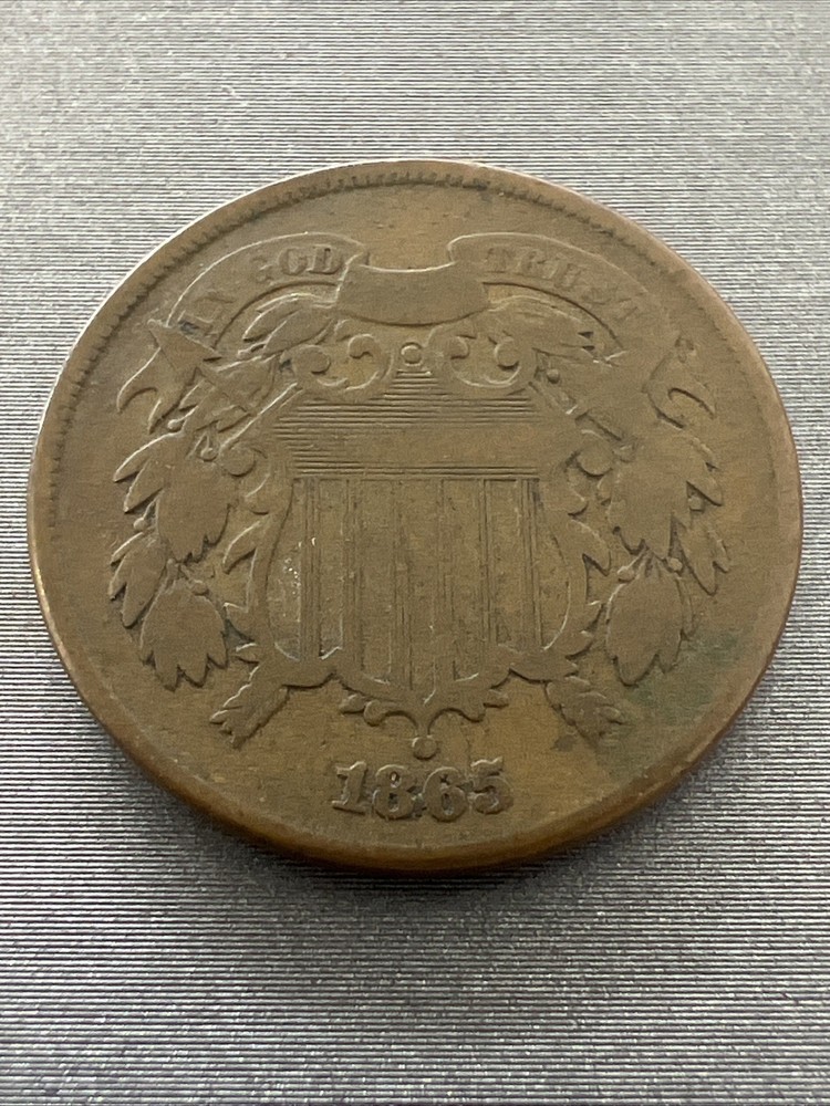 1865 Two Cent Piece #902